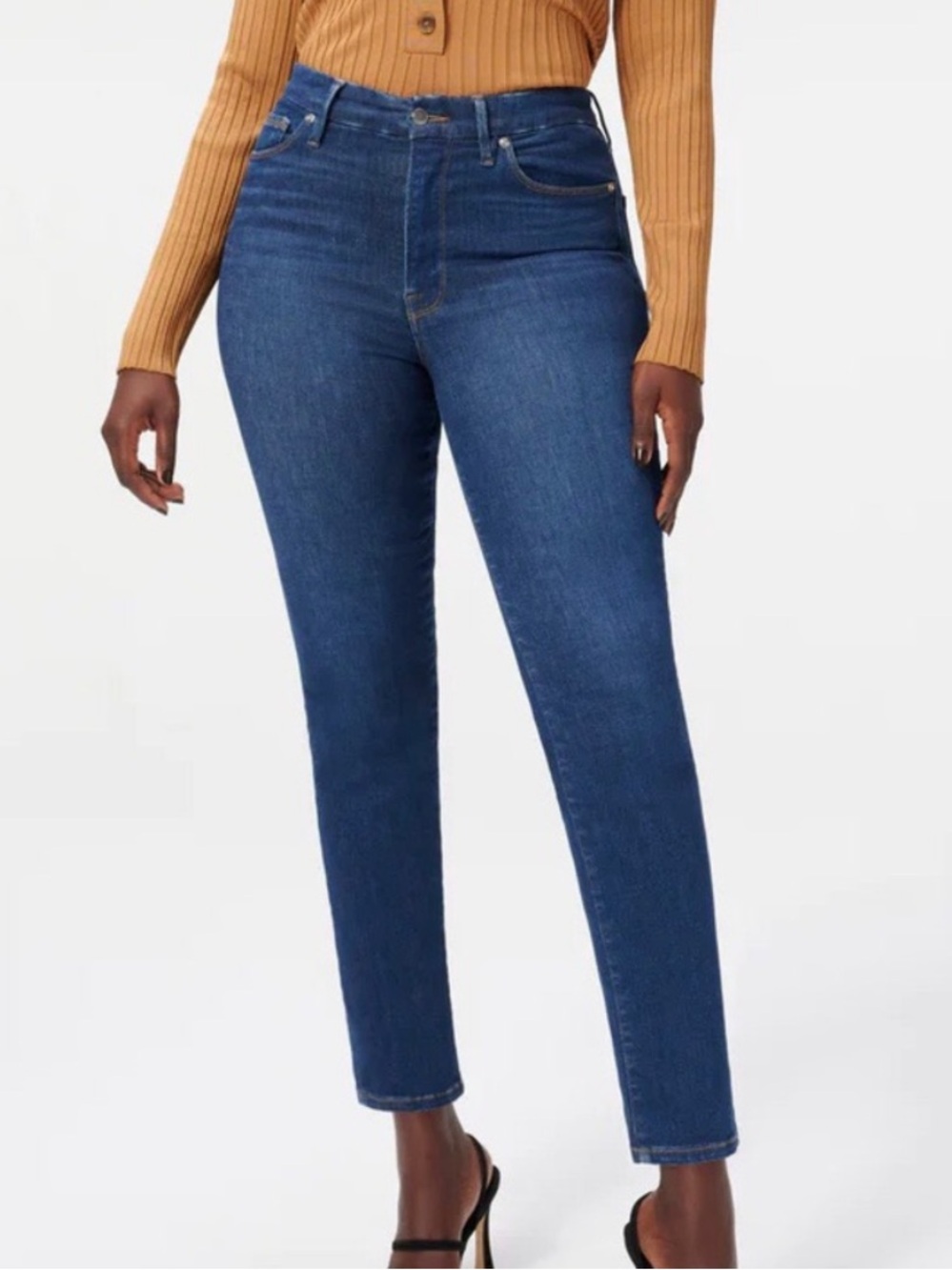 Good American Always Fits Good Legs Straight Jeans size 20-26